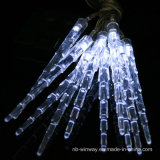 12 LED Icicle Solar Energy Strings Lights