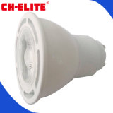 6W GU10 LED Plastic&Aluminum Spotlight