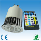 MR16 RGB LED Lamp, GU10 RGB LED Light, 5W RGB LED Spot Light