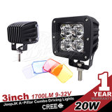 4 Inch 20W 1 Year Warranty CREE LED Work Light