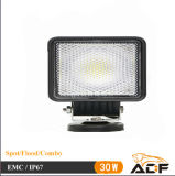 CREE 30W Square LED Work Light for Motorcycle Offroad