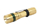 Golden Color Q5 LED Adjustable Dimmer Flashlight