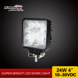 Square 8 LEDs 4 Inch 24watt LED Work Light