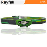 Rayfall Plastic LED Headlamp for Outdoor Camping (Model: HP1A)