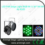 Hot and New! LED PAR Stage Light (RGB-IN-1) 36*1W/3W