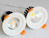 10W Dimmable Epistar COB LED Ceiling Down Light
