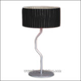 Black Fabric Table Lamp / Reading Lighting Lamp