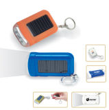 Solar LED Flashlight With Keychain