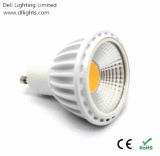 Warm White GU10 MR16 450lm 5W COB LED Spotlight