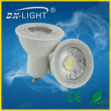 230V 500lm 3000k COB 6W CE GU10 LED Spotlight