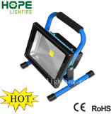 New! IP65 20W LED Flood Light with Rechargeable