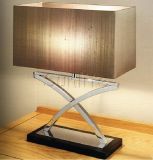 Modern Square Fabric Shade Table Lamp (TB-3037)