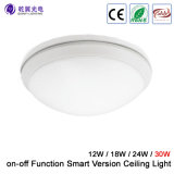 30W LED Oyster Wall Light on-off Function Ceiling Light with Smart Version Wall Light (QY-CLS3-30W)
