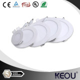 Low Price and MOQ Ultra Thin Square Round LED Panel Light 3-24W