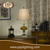 Traditional Hotel Restaurant Fabric Shade Resin Table Lamp