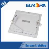 CE RoHS 9W Aluminum Square LED Panel Light