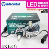 2015 Latest All in One 6600lm High Power Car LED Headlight with Fan and CE RoHS IP68 Certification