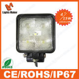 Lml-0215 15W Spot/Flood Beam Offroad SUV Construction Flood Work Light 4'' Waterproof LED Work Light