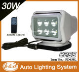 CREE Chips 30W Strobe Light Remote LED Work Search Light (PD630L)