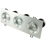 Drawing Silver+Silver Inner Ring 45W COB LED Wall Washer