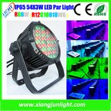 Outdoor 54X3w LED PAR Can Light for Disco and Party