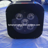 5*10W RGBW/a Quad LED Mini Flat PAR