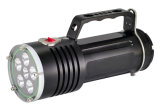 50watts Aluminium Rechargeable LED Flashlight Underwater 200meters LED Lights