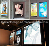 Acrylic Slim Crystal Frame Light Box with LED Advertising Display Board
