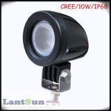 10W Round LED Work Light for Jeep Offroad SUV