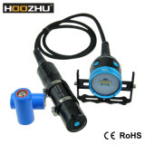 Hoozhu Hv33 Canister Diving Video Light Four Color Light Max 4000lm Underwater 100m Diving Light LED Flashlight
