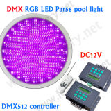DMX Control PAR 56 LED Swimming Pool Light with Low Voltage 12V