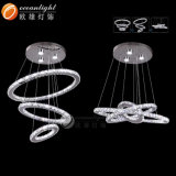 LED Italian Crystal Pendant Lamp Light, Modern Ceiling Chandelier Lighting (OM77059)
