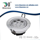 7W Highlight Silvery LED Recessed Ceiling Light