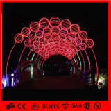 Outdoor Mall Arch Structure Design LED Light Christmas Ball Light