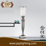 Metal Table Lamps with Glass Shades