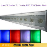 24PCS 3W LED Wall Washer Outdoor Tri Colorbar
