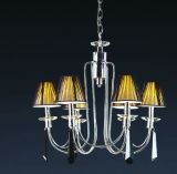 Modern Chandelier with Coffee Shade (H-3009/6)