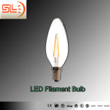 2W LED Filament Bulb Light, E14, Indoor Light
