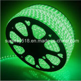 5050 SMD Waterproof 220V Green Color LED Flexible Strip Light