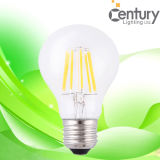 Super Brightness 130lm/W 2W 4W 6W A60 E27 LED Filament Bulb Light