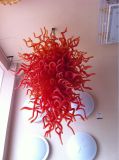 Big Red Hand Blown Glass Chandelier for House Decoration (BGC20120)