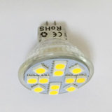 MR11 LED Spot Light 12V Glass Cup Lamp SMD5050-12LEDs 2.5W LED Bulb Lighting