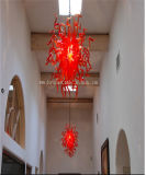 Red Decoration Glass Chandelier for Corridor