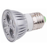 220V 3X1w LED High Spotlight with MR16/E27 Socket