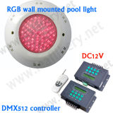 72PCS SMD5050 LED Chip, DMX Control RGB LED Underwater Lighting 12V LED Pool Light DMX 512 DMX512 Controllable