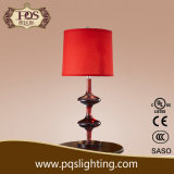 High Class Modern Red Transparent Resin Table Lamp