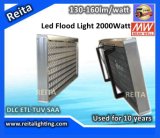 95% Efficiency LED Outdoor Lighting 2000W Light LED Flood Light