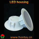 LED Down Light with Plastic Body Housing for 9 Watt