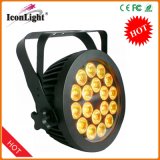 New 18*15W RGBWA+UV 6in1 LED PAR for Outdoor Stage Lighting