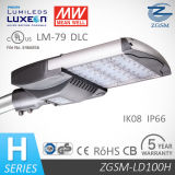 100W UL Dlc Listed IP66 LED Street Lamp Light with Built-in SPD